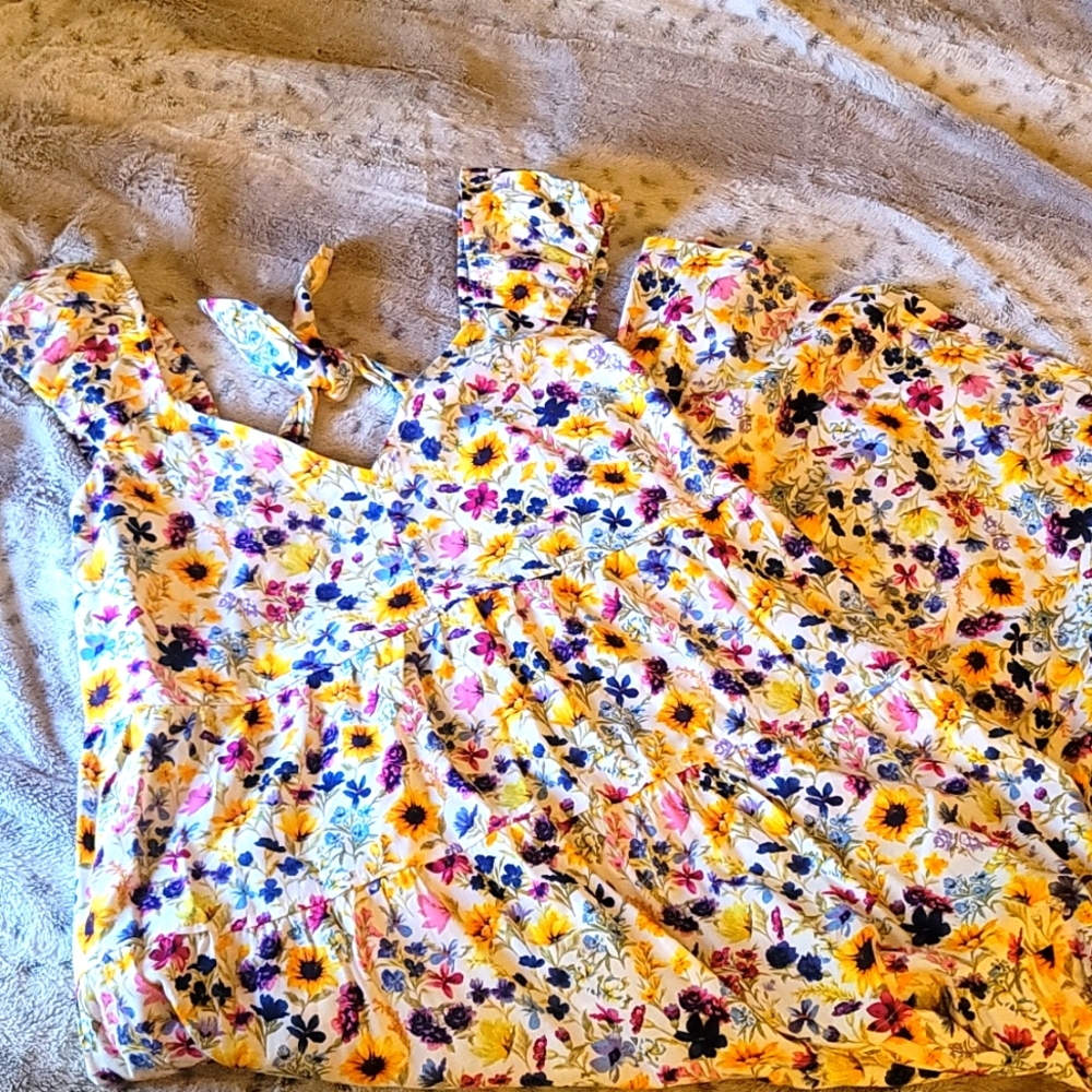 Old Navy Floral Dress XL